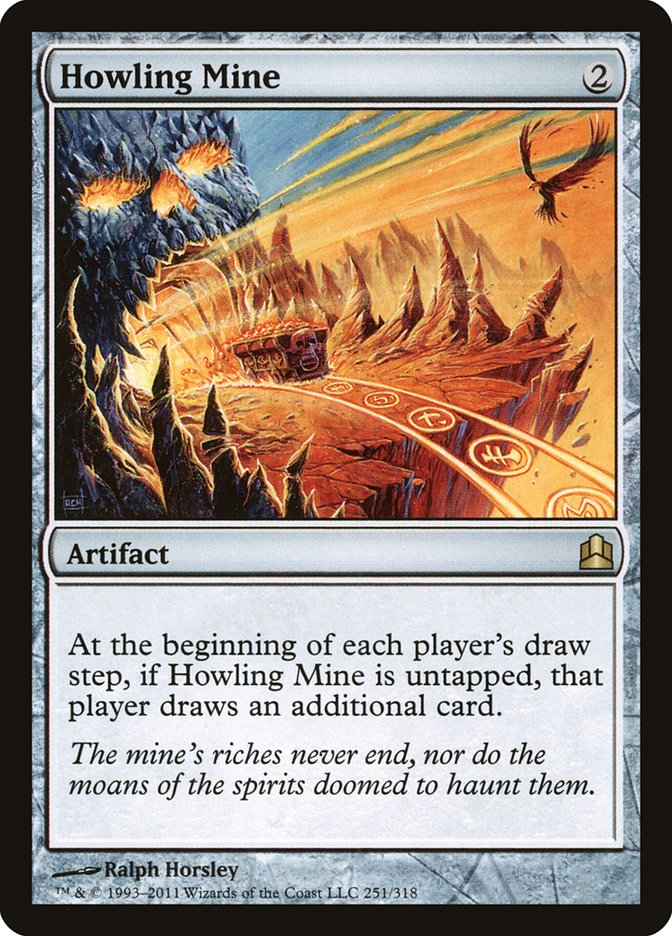 Mine Hurlante [Commander 2011]