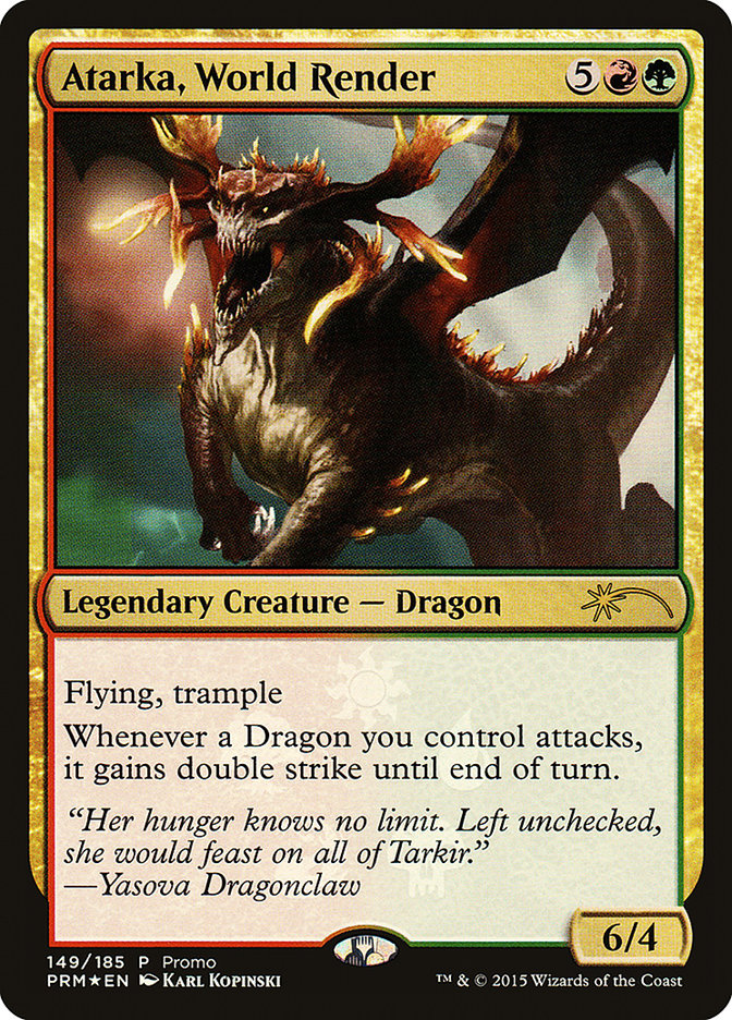 Atarka, la ravageuse de mondes [Promos de revente]