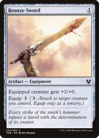 Espada de bronce [Theros Beyond Death]