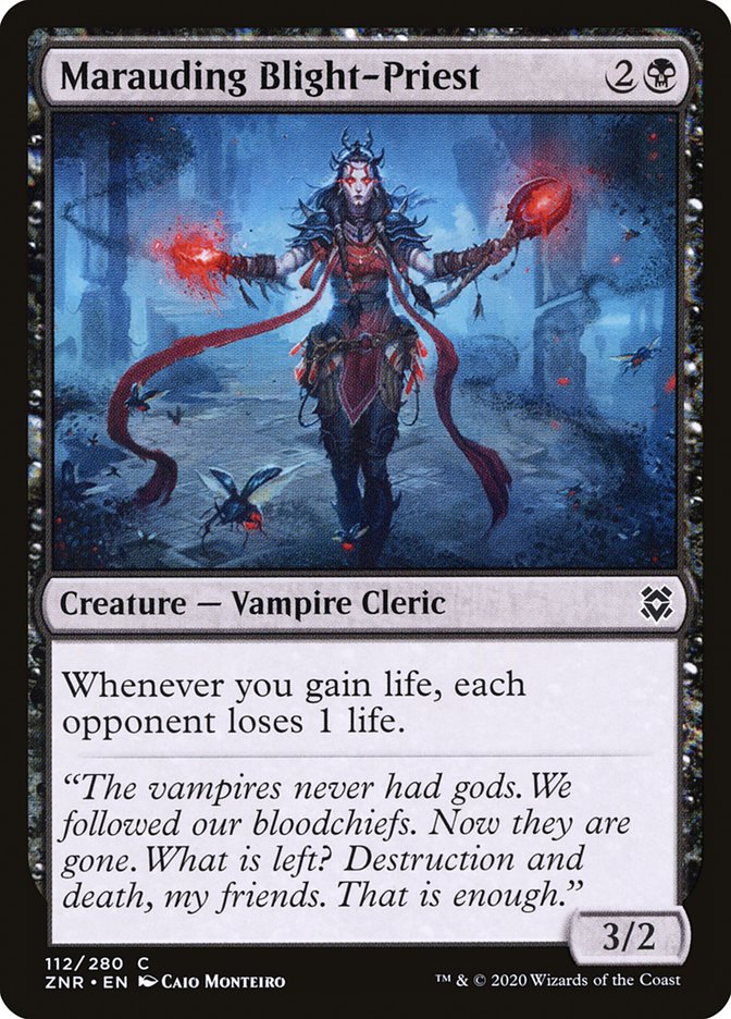 Sacerdote marchitador merodeador [Zendikar Rising]