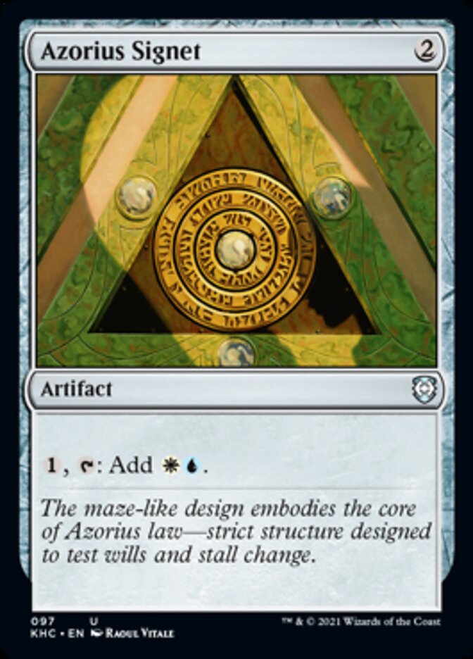 Sceau d'Azorius [Commander Kaldheim]