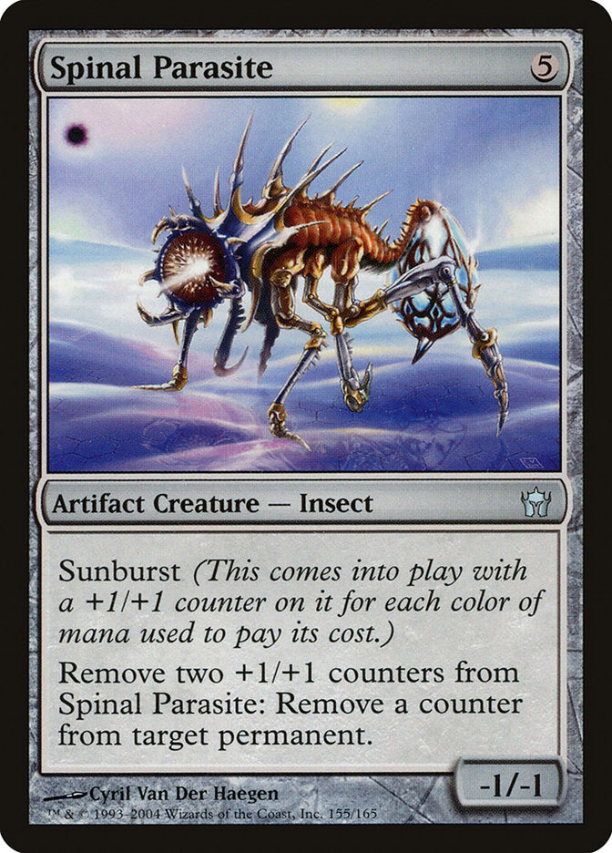 Parasite rachidien [Cinquième Aube]