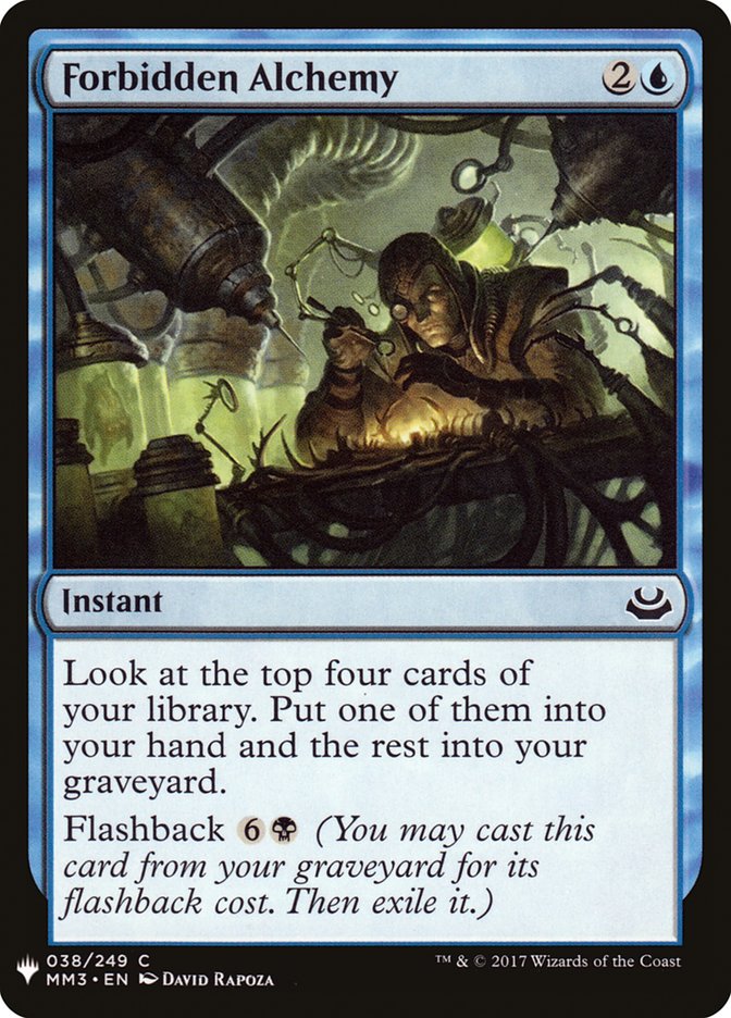 Alquimia prohibida [Mystery Booster]