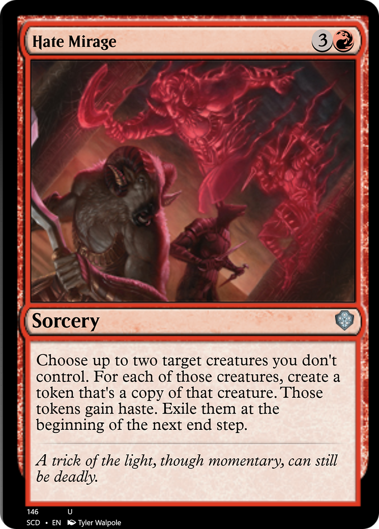 Mirage de haine [Decks de commandant pour débutants]