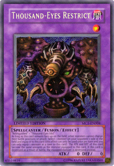 Restriction des Mille Yeux [MC1-FR004] Secret Rare