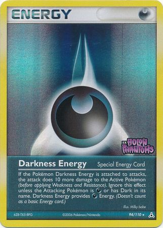 Énergie Obscurité (94/110) (Estampillée) [EX: Fantômes Holon]
