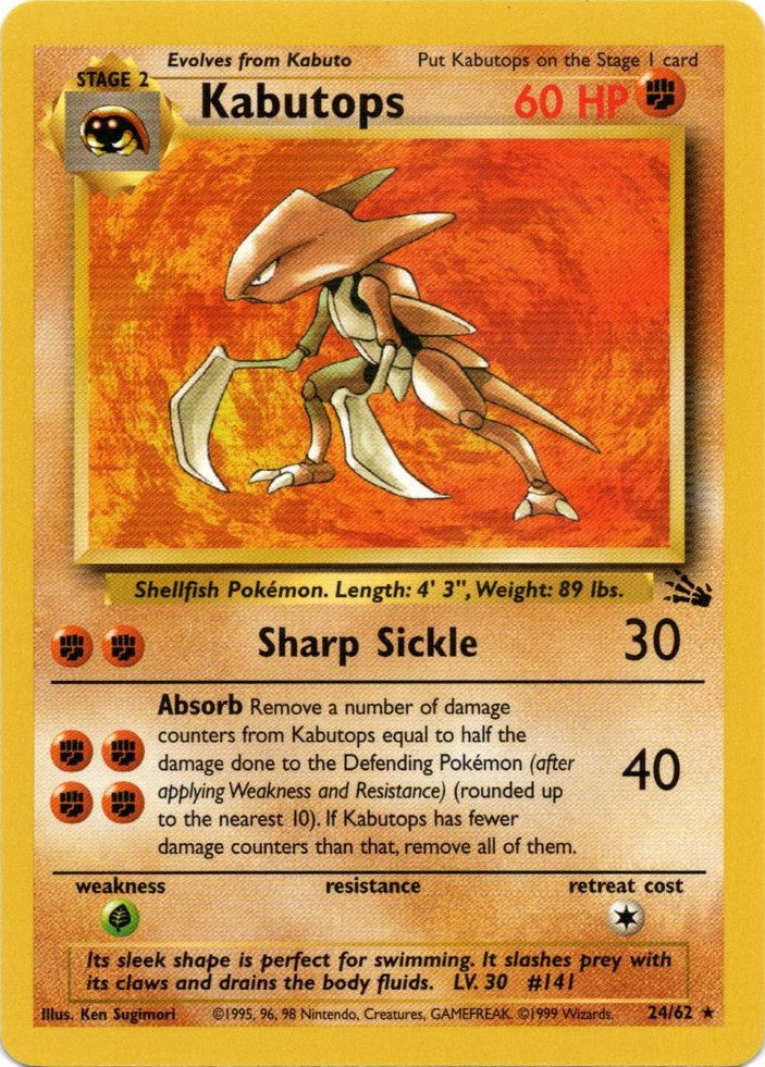 Kabutops (24/62) [Fossile illimité]