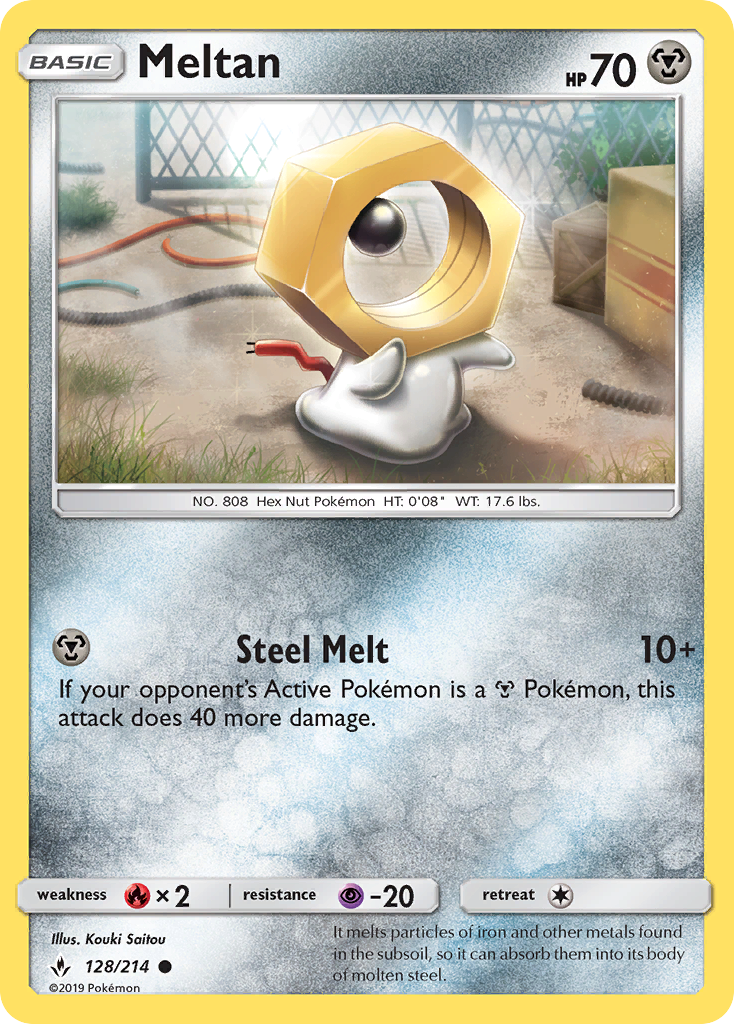 Meltan (128/214) [Sol y Luna: Lazos Indestructibles]