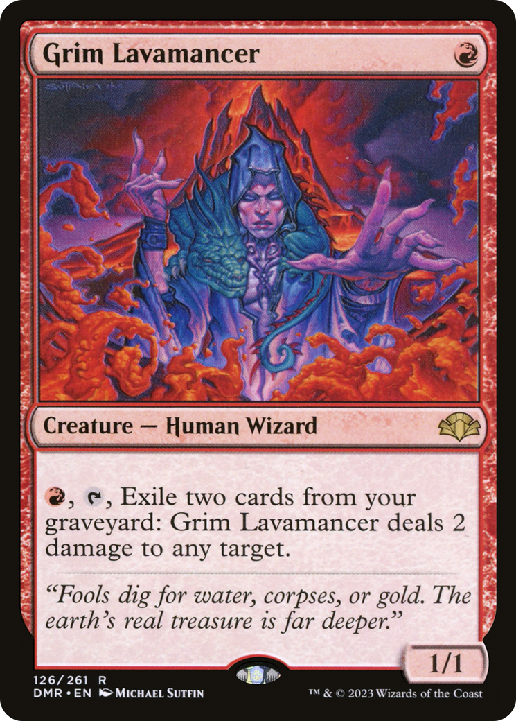 Sorcier de la fournaise [Dominaria Remastered]