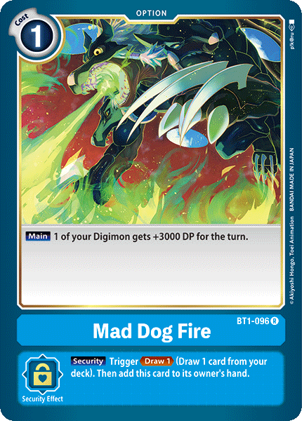 Fuego de Perro Loco [BT1-096] [Sobre de Mejora Especial Ver.1.0]