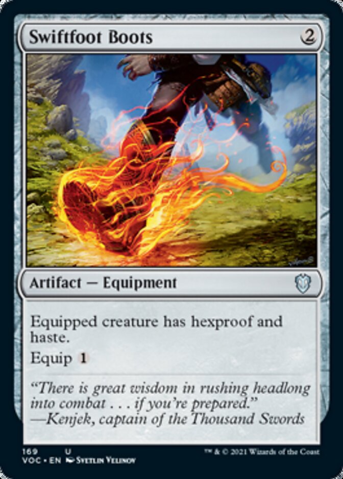 Botas Pies Ligeros [Innistrad: Voto Escarlata Commander]