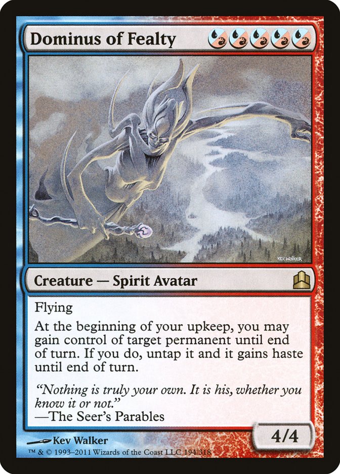 Dominus de la loyauté [Commander 2011]