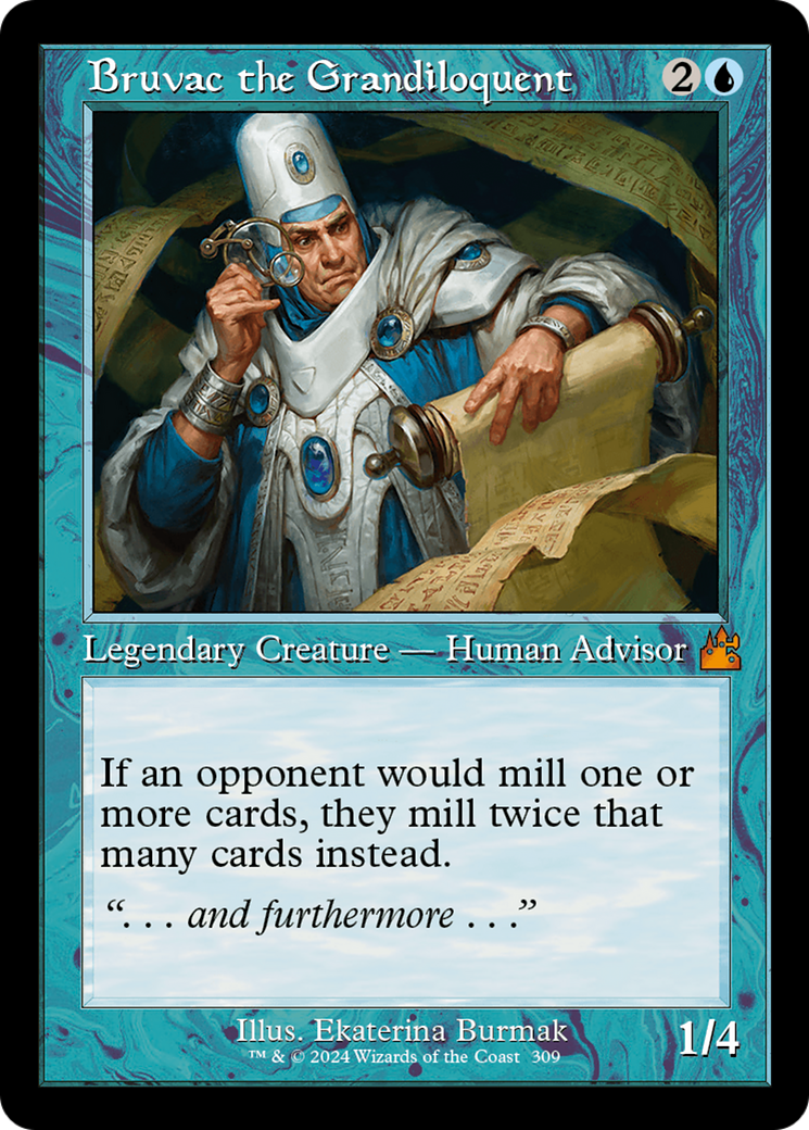 Bruvac l'Orateur (Cadre rétro) [Ravnica Remastered]