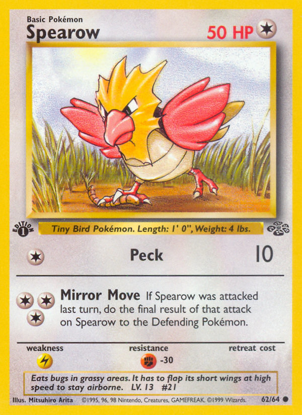 Spearow (62/64) [Jungle 1ère Édition]