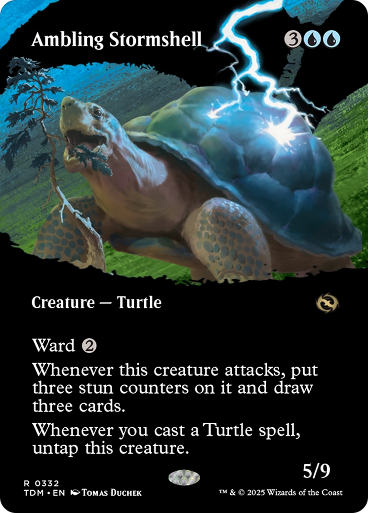 Coquille-tempête à pas lents (Sans bordure) [Tarkir : Rafale draconique]