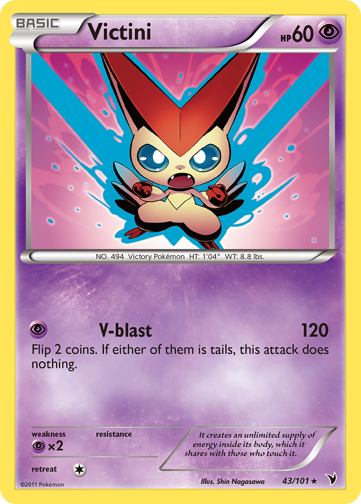 Victini (43/101) [Negro y Blanco: Victorias Majestuosas]