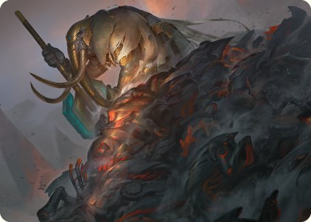 Contre toute attente Carte d'art [Phyrexia : Tout sera un — Série d'illustrations]