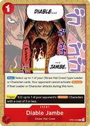 Diable Jambe [Baraja de inicio de pre-lanzamiento: Los Piratas de Sombrero de Paja]