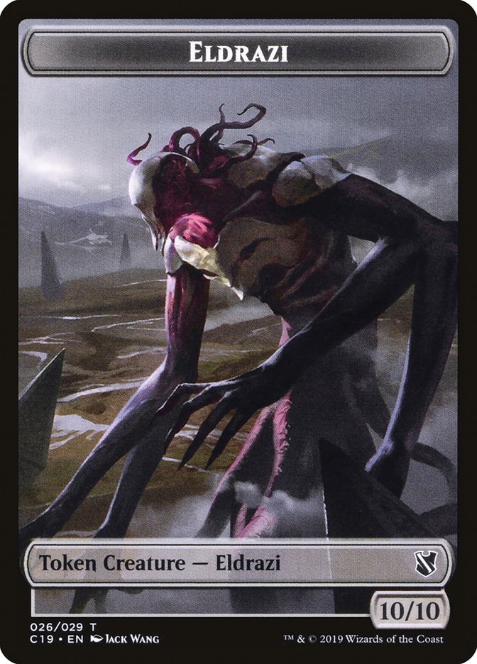 Jeton Eldrazi [Jetons Commander 2019]