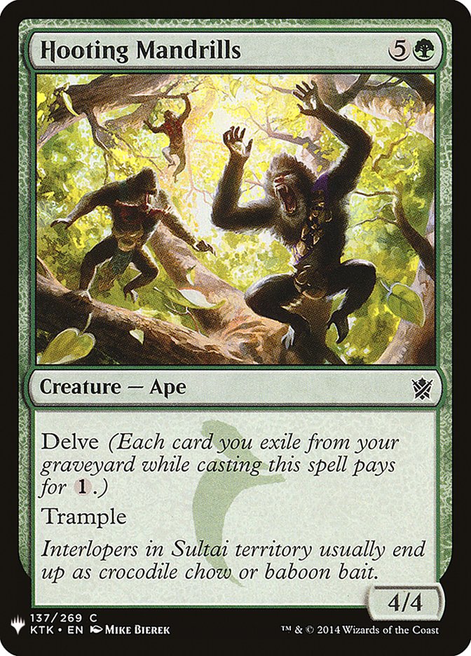 Mandrills Huants [Mystery Booster]