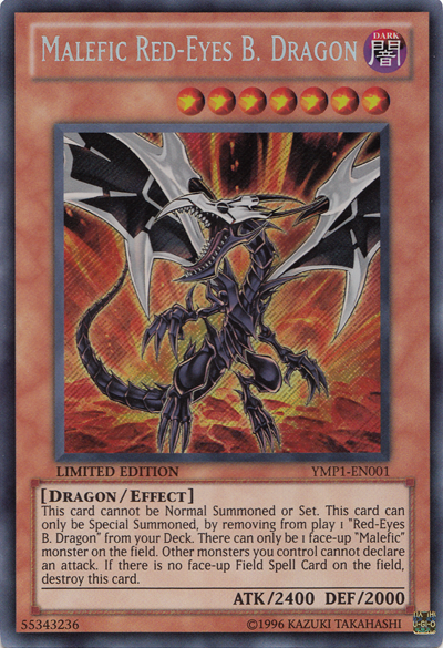 Dragon Rouge de la Malédiction aux Yeux Rouges [YMP1-FR001] Secret Rare