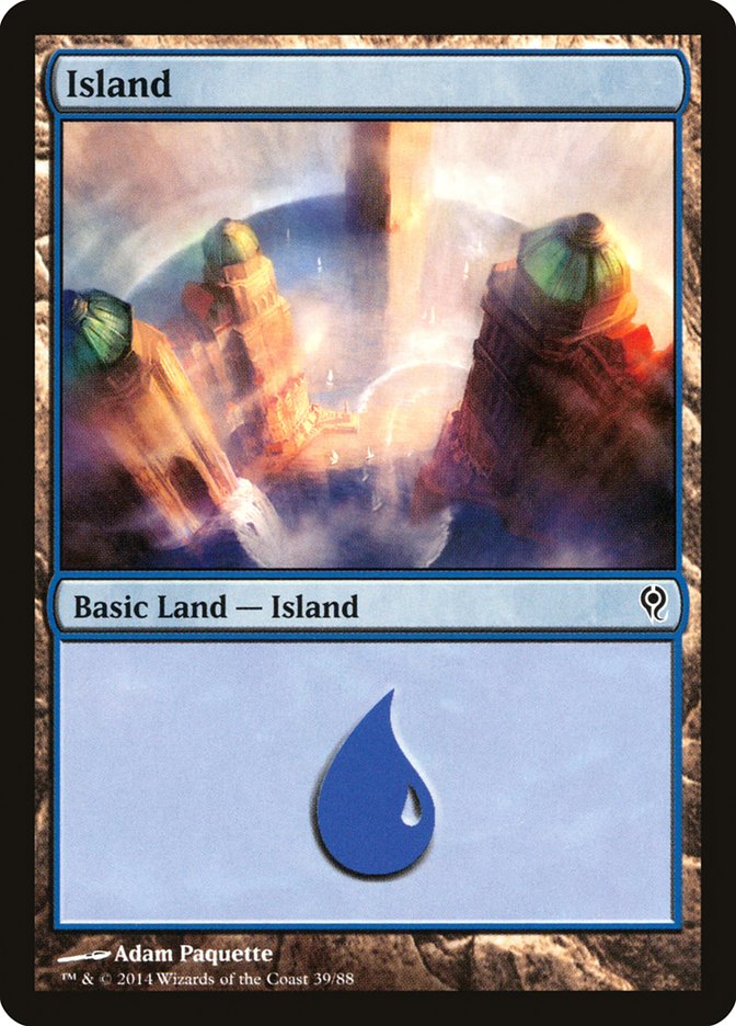 Île (39) [Duel Decks: Jace vs. Vraska]