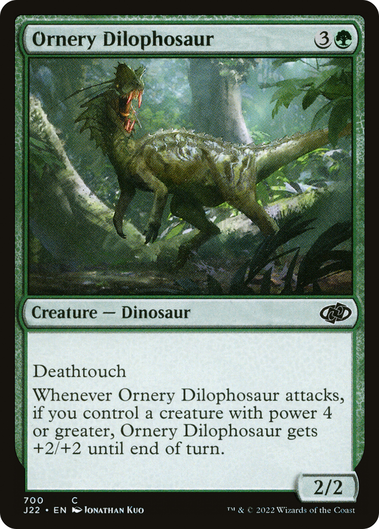 Dilophosaure grincheux [Jumpstart 2022]