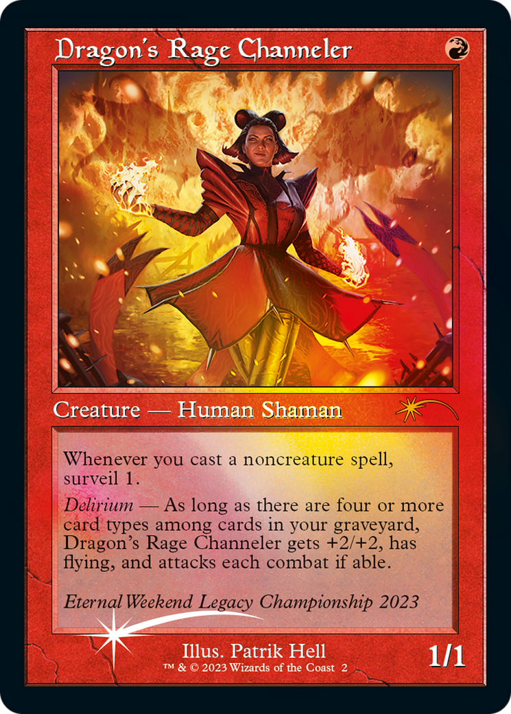 Canalisatrice de rage draconique (Promo Eternal Weekend 2023) [Eternal Weekend]