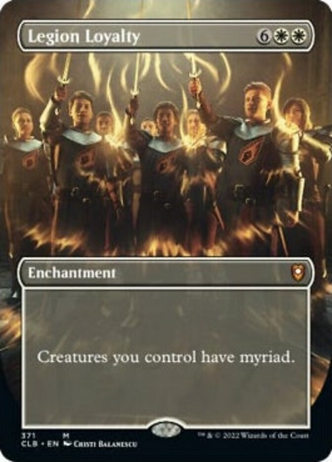Loyauté de Légion (Illustration alternative sans bordure) [Commander Legends: Battle for Baldur's Gate]
