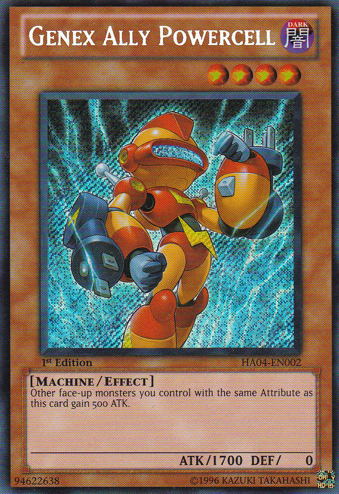 Genex Allié Pile Énergie [HA04-FR002] Secrète Rare