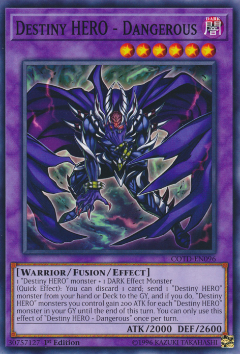 Destiny Hero - Dangerous [COTD-FR096] Commune