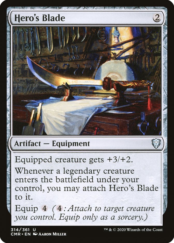 Lame du héros (314) [Commander Legends]