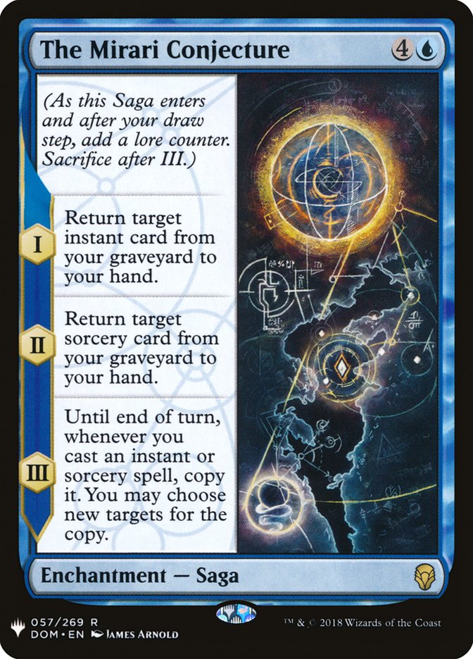 La conjecture Mirari [Booster mystère]