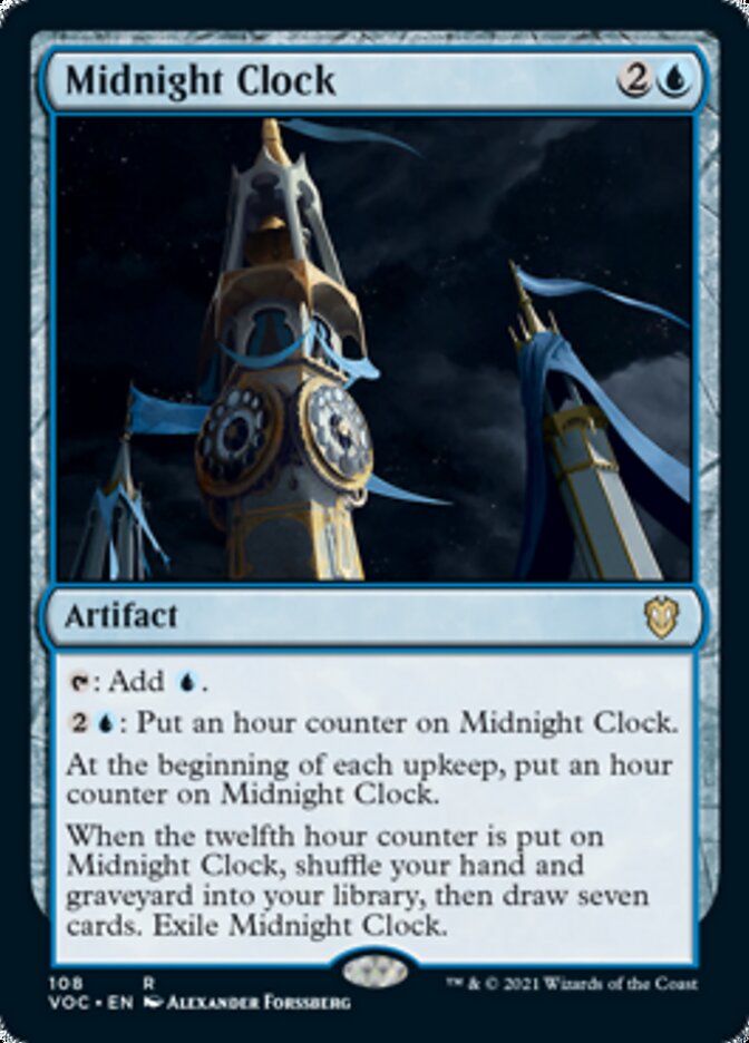 Horloge de minuit [Innistrad: Chasse de minuit Commander]