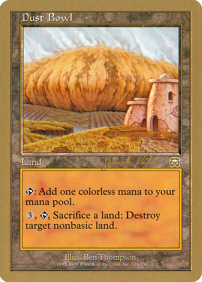 Tempête de Poussière (Janosch Kuhn) [Decks des Championnats du Monde 2000]