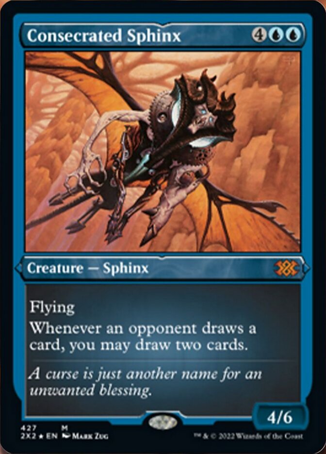Esfinge consagrante (grabado foil) [Double Masters 2022]