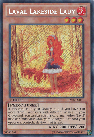 Dame du Lac de Laval [HA06-FR034] Secret Rare