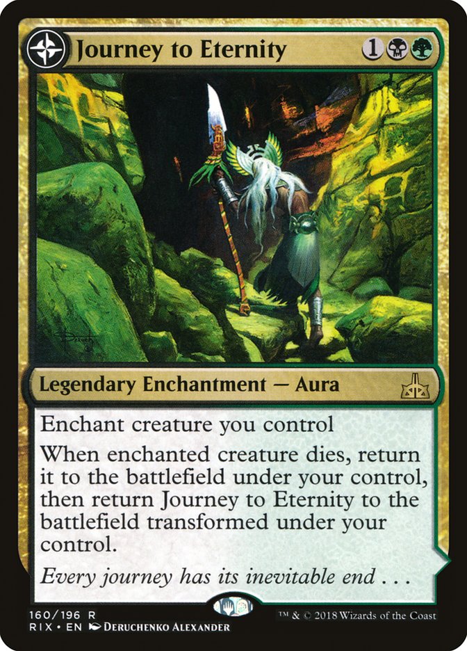 Voyage vers l'éternité // Atzal, cave de l'éternité [Rivals of Ixalan]