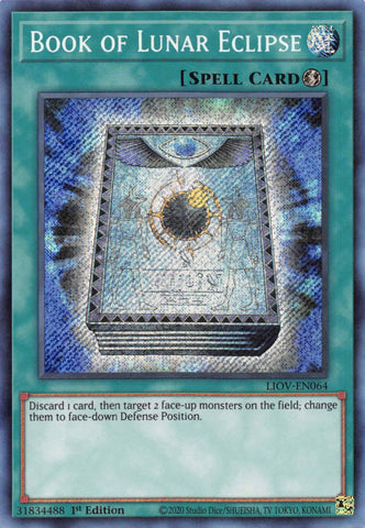 Livre de l'Éclipse Lunaire [LIOV-FR064] Secret Rare