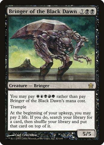 Heraldo del Amanecer Negro [Mirrodin Bloque]