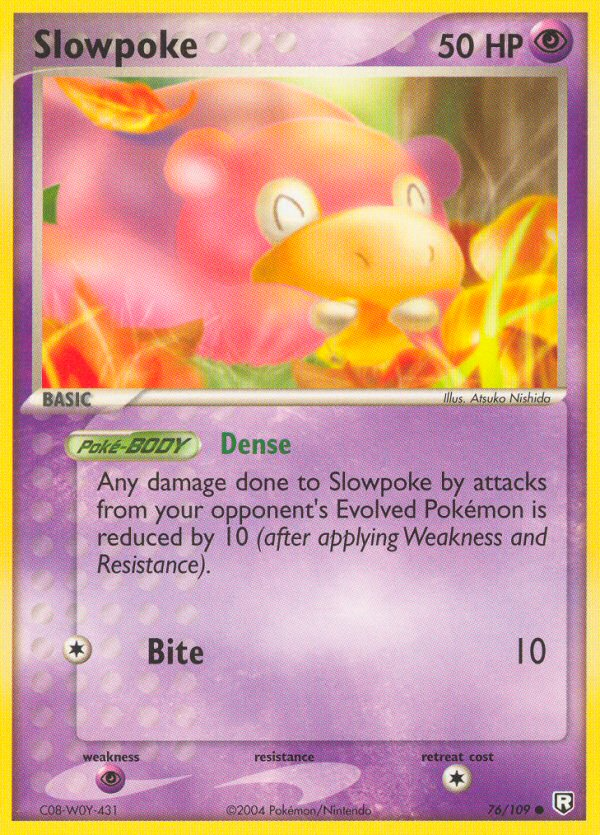Slowpoke (76/109) [EX: Retorno del Team Rocket]