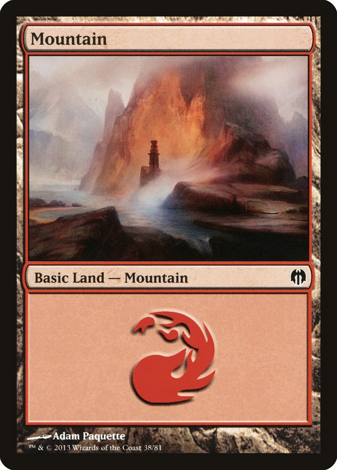 Montagne (38) [Decks de duellistes : Héros contre Monstres]