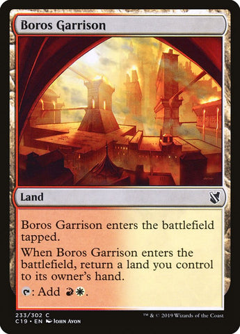 Garnison de Boros [Commander 2019]