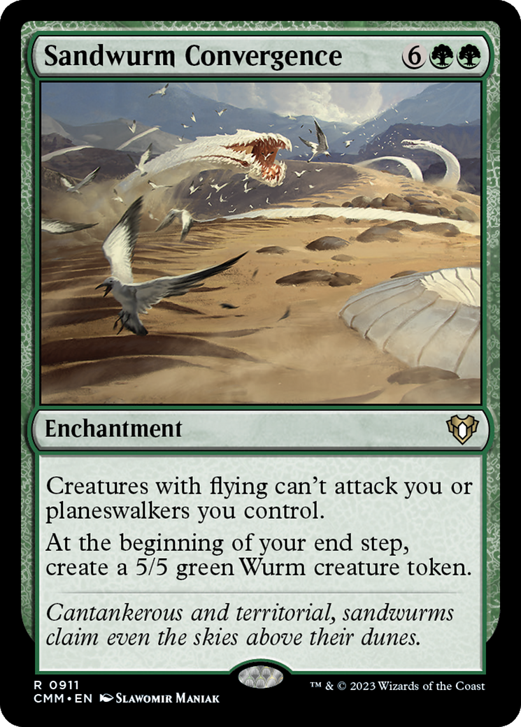 Convergence des vers de sable [Commander Masters]