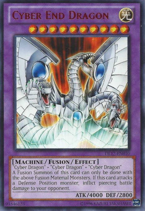 Dragón Ciber Fin (Rojo) [DL17-EN010] Rara