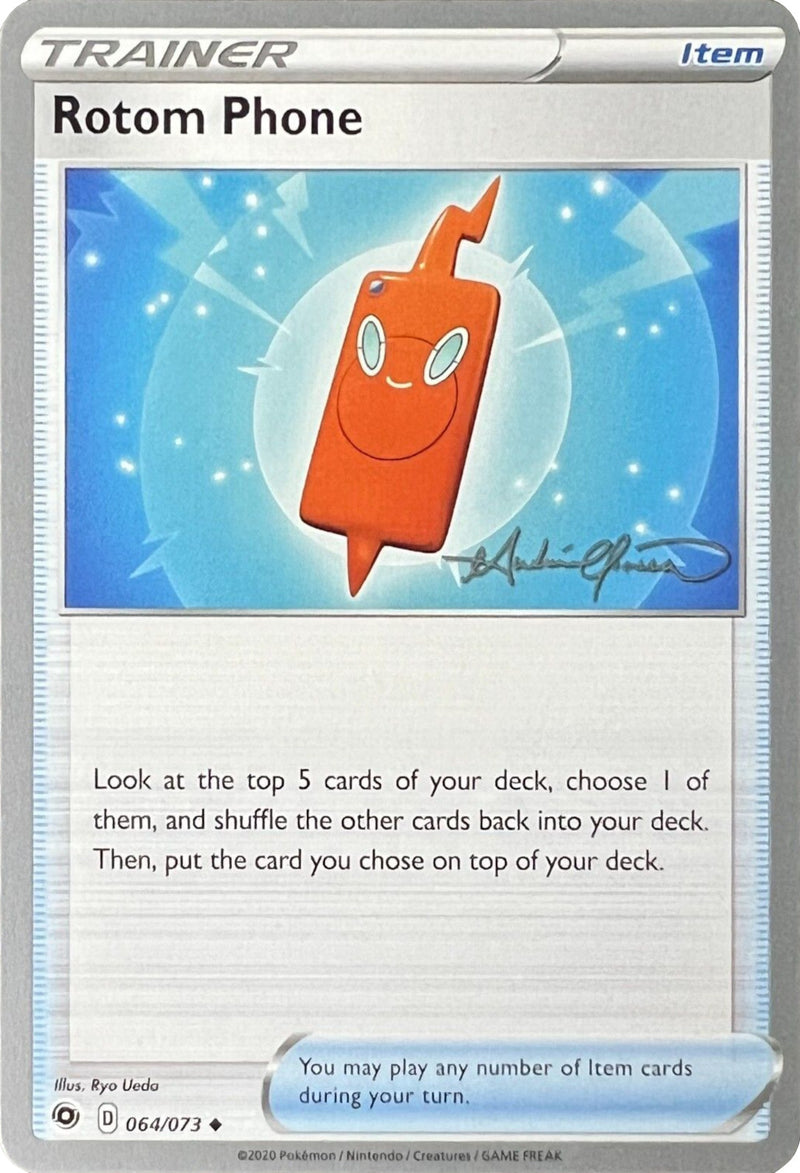 Teléfono Rotom (064/073) (La Forma de Mew - Andre Chiasson) [Campeonatos Mundiales 2022]