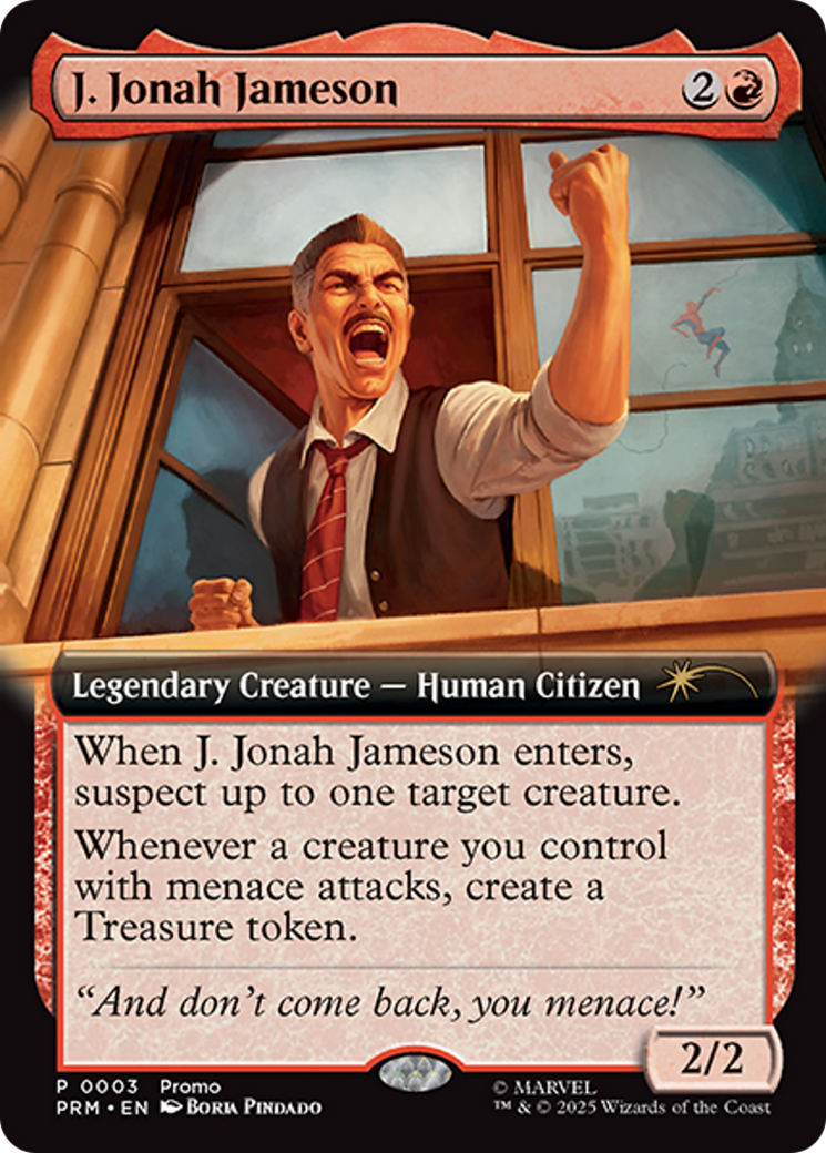 J. Jonah Jameson (Arte extendido) [Marvel's Spider-Man Promos]