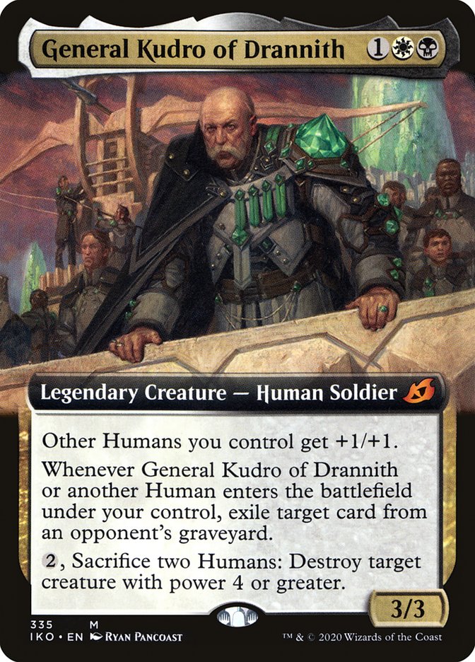 Général Kudro de Drannith (Extended Art) [Ikoria: Lair of Behemoths]