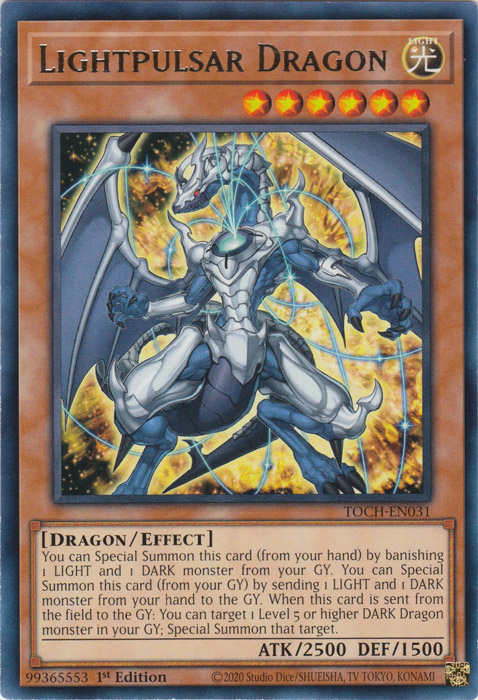 Dragon Pulsar de Lumière [TOCH-FR031] Rare