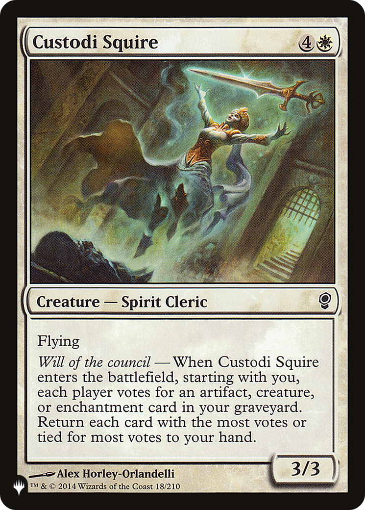 Écuyer Custodi [The List]